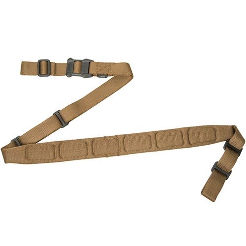 MS1 Padded Sling od MAGPUL zapewnia komfort noszenia ciężkiej broni dzięki innowacyjnej konstrukcji z pianką, eliminując punkty awarii i zwiększając trwałość.