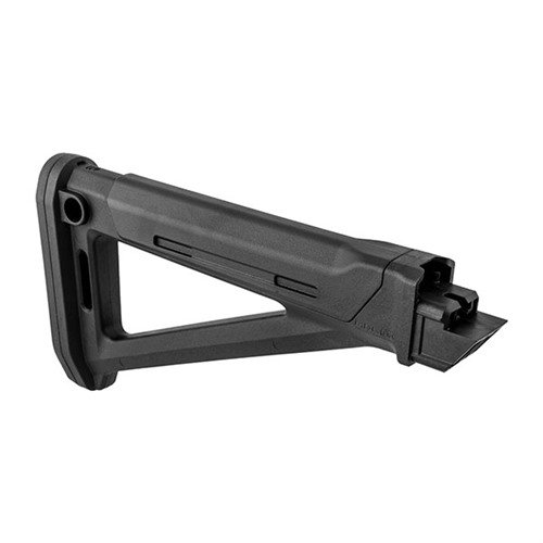 Magpul MOE AK Stock to zoptymalizowana, stała kolba do AK-47/74, oferująca wewnętrzny schowek, regulowany uchwyt QD oraz gumową podkładkę amortyzującą.