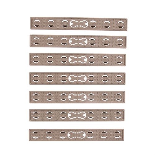 Zestaw KAC Keymod Flat Panel zawiera 7 paneli polimerowych 5.5