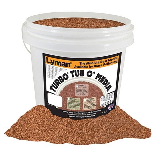 Media czyszcząca Lyman skutecznie usuwa brud i nalot z łusek. Po kilku godzinach w Lyman Turbo Tumbler łuski są czyste, wypolerowane i gotowe do ponownego załadunku.
