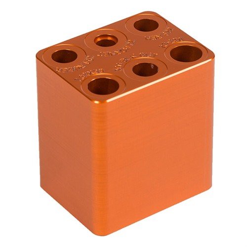 Sprawdź jakość amunicji z Ammo Checkers od Lyman! Wykonane z aluminium, pasują do wielu kalibrów, zapewniając pewność, że nabój zmieści się w komorze.