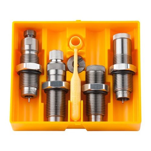 Zestaw die'ów ULTIMATE RIFLE 4-DIE SET 6.5MM CREEDMOOR oferuje pełną wszechstronność, precyzyjne dopasowanie oraz łatwe ustawianie głębokości osadzenia pocisków.