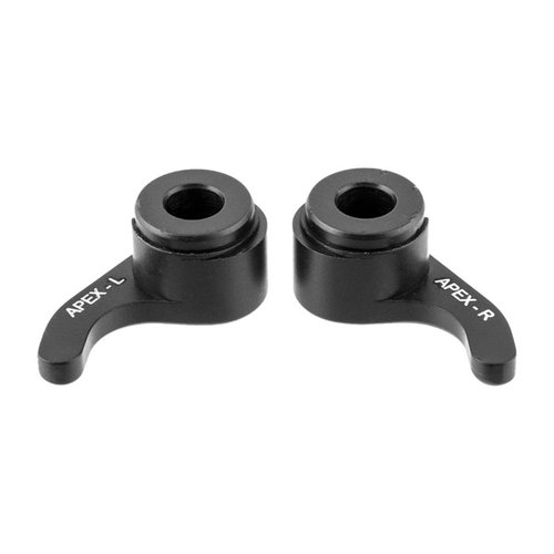 Zestaw bezpieczeństwa CZ Scorpion EVO 3 S1, wykonany z aluminium, o zwiększonej szerokości, zapewnia lepsze zaangażowanie i wygodę użytkowania.