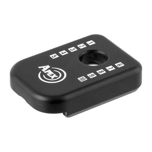 J-Plate to zamiennik fabrycznej podstawki Magpul GL9 PMAG dla Glock®, wykonany z anodowanego aluminium, ułatwia szybkie zmiany magazynków.