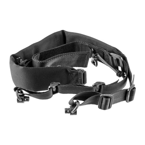 V-TAC PADDED SLING z szybkim odpinanym rękawem zapewnia wygodę i wszechstronność, umożliwiając błyskawiczne dostosowanie długości w trudnych warunkach.