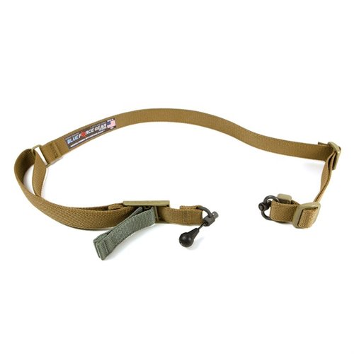 Vickers 2-1 RED Swivel Sling umożliwia błyskawiczne przełączanie między trybami 1 i 2-punktowymi, zapewniając komfort i wszechstronność w trudnych warunkach.