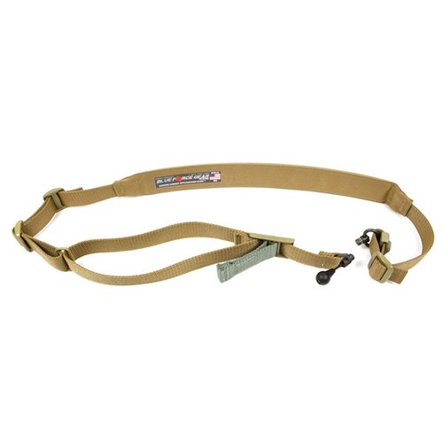 Vickers 221 Sling umożliwia błyskawiczne przełączanie między trybem 2-punktowym a 1-punktowym, zapewniając pełną regulację i wygodę użytkowania.