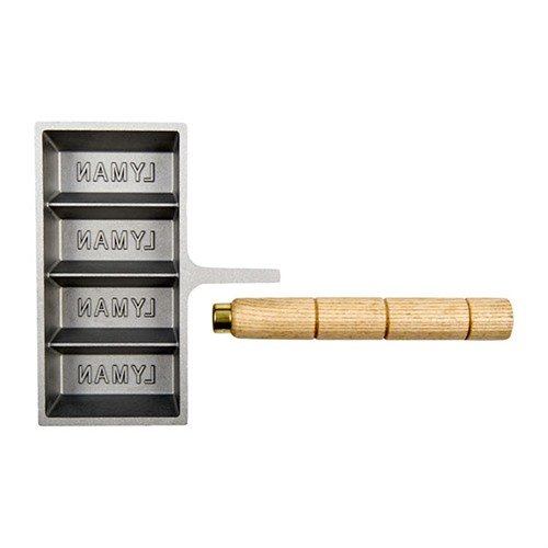 Forma do odlewania Lyman umożliwia łatwe tworzenie czterech ingotów o wadze około 1 lb, idealnych do przetapiania ołowiu i blendowania stopów.