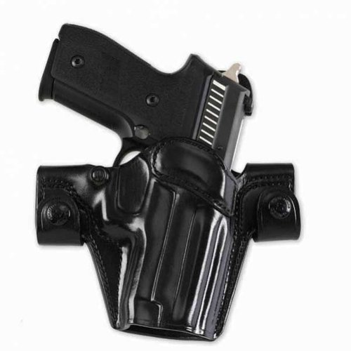 Holster SIDE SNAP SCABBARD z premium steerhide, regulowanym napięciem i lekkim nachyleniem, zapewnia szybki dostęp i komfort noszenia na pasku do 1 1/2