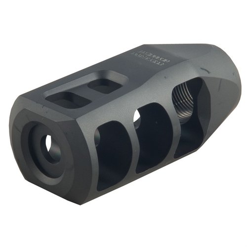 M11 Severe-Duty Muzzle Brake 6.5 zapewnia doskonałe zarządzanie odrzutem i minimalny kurz, idealny do zastosowań taktycznych, wykonany z HTSR 416 stali.