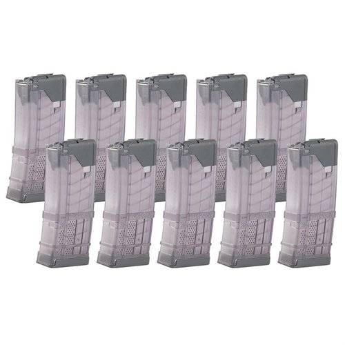 Magazynek AR-15 L5AWM 20-rd wykonany z lekkiego polimeru, odporny na ekstremalne warunki, z gładkim podawaniem amunicji i łatwym czyszczeniem.