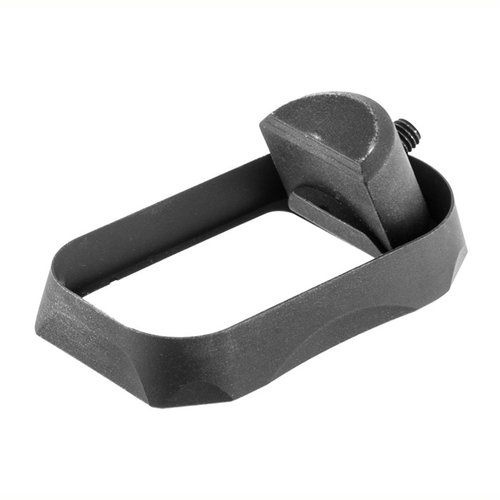 Carry magwell od KE Arms minimalizuje ryzyko pomyłek podczas szybkich przeładowań, współpracuje z oryginalnymi bazami magazynków Glock® i większością przedłużeń.