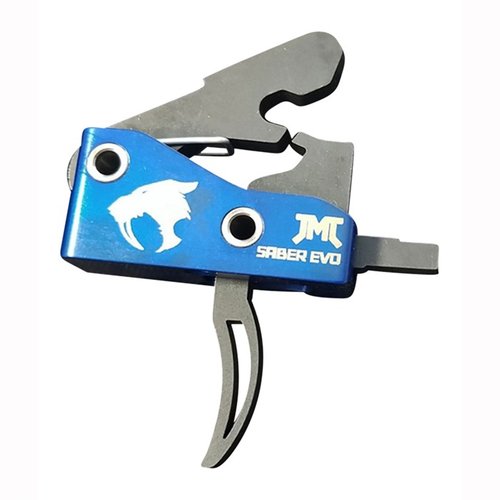 Zestaw AR-15 SABER DROP IN SINGLE STAGE TRIGGER oferuje lekki, precyzyjny spust z szybkim resetem, łatwy w instalacji, bez potrzeby regulacji.