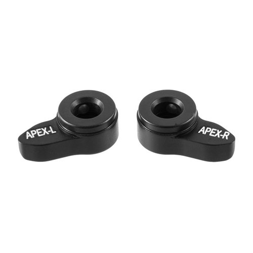 Zestaw dźwigni bezpieczeństwa Apex Low Profile dla CZ Scorpion EVO 3 S1, wykonany z aluminium 6061, zapewnia ambidextrous, łatwy montaż i zachowuje fabryczne wartości bezpieczeństwa.