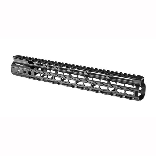 Hyper-Light KeyMod Handguard V Seven jest lekki, wytrzymały i oferuje przestrzeń na akcesoria, zapewniając doskonałą manewrowość broni.