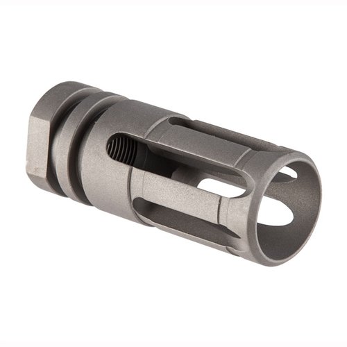 Muzzle brake VG6 Precision Delta 556 zapewnia doskonałą kontrolę, redukuje odrzut i wznoszenie lufy, co umożliwia szybsze i dokładniejsze strzały.