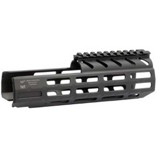 Rękojeść drop-in M-LOK do SIG Sauer MPX wykonana z aluminium, z czarną anodowaną powłoką, umożliwia łatwe dodawanie akcesoriów w różnych długościach.