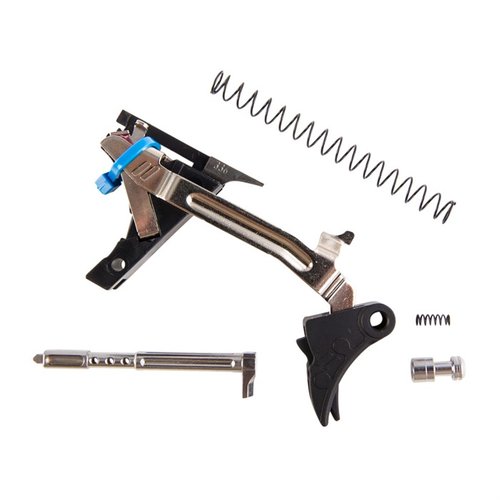 Zestaw ZEV Technologies Pro Ultimate Trigger Kit dla Glock® Gen 1-3 zapewnia lepszy, gładszy spust, szybszy reset i ergonomiczny uchwyt dla precyzyjnych strzałów.