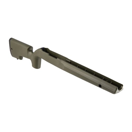 TITAN 10/22™ Precision Stock zapewnia doskonałą stabilność, ergonomiczną obsługę oraz możliwość montażu akcesoriów, maksymalizując precyzję strzałów z Twojego Rugera.