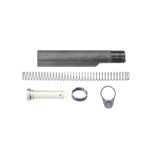 Zestaw tłumika Luth-AR AR-308 MIL-SPEC to fabryczna wymiana, idealna do standardowych karabinów AR-15, zapewniająca niezawodność i wysoką jakość.