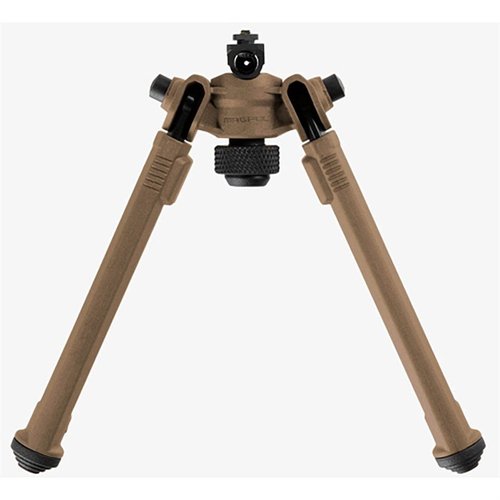 Magpul M-LOK Bipod łączy lekkość i wytrzymałość, oferując 50° przechyłu, 40° panoramowania oraz łatwe regulacje, idealne do strzelania w każdych warunkach.