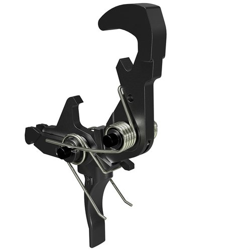 Hiperfire EDT® to gładki, jednolity spust o średniej wadze 4.5-5.5 lb, idealny do strzelania, z szybkim resetem i wymiennymi sprężynami.