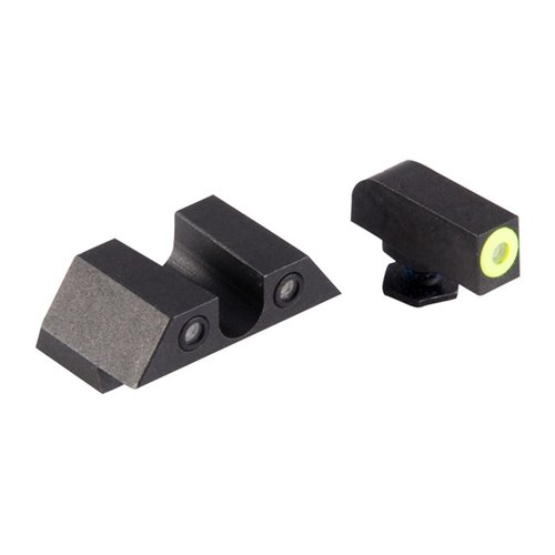 Perfect Dot Tritium Night Sights do Glock® zapewniają wyjątkową jasność, wytrzymałość i łatwość w użyciu w każdych warunkach oświetleniowych.