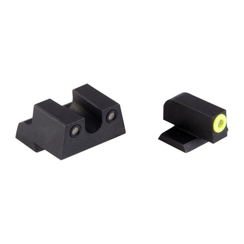 Perfect Dot Tritium Night Sights do Canik TP9 oferują 30% jaśniejsze światło, wytrzymałą konstrukcję ze stali 4140 oraz optymalną widoczność zarówno w dzień, jak i w nocy.