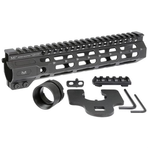 Combat M-LOK Free Float Handguards dla AR-15 oferują aluminiową konstrukcję, 7 punktów M-LOK, ciągłą szynę Picatinny oraz szybkie złącza do slingów.