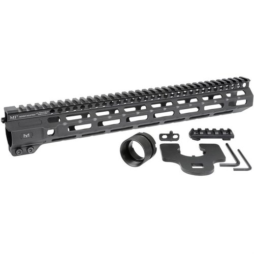 Zestaw M-LOK Free Float Handguards dla AR-15 oferuje unikalny, w pełni wolny design, siedem punktów mocowania M-LOK oraz ciągłą szynę Picatinny.