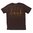 BROWNELLS FINE COTTON AR-15 TIMELINE T-SHIRT MEDIUM BROWN