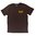 BROWNELLS FINE COTTON AR-15 TIMELINE T-SHIRT LARGE BROWN