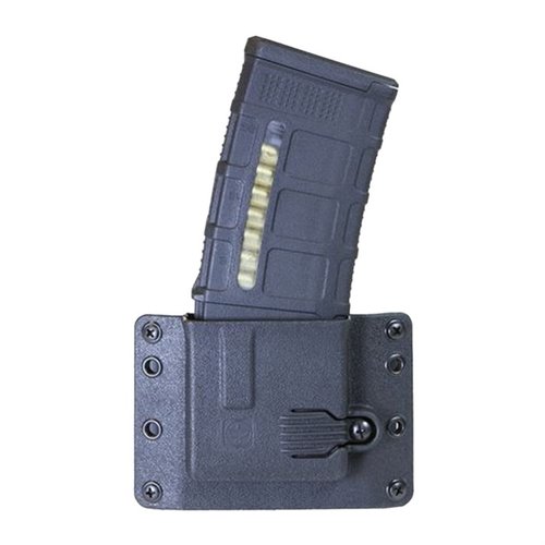 Copia Rifle Magazine Carrier to wytrzymały, ambidextralny uchwyt na magazynki AR, idealny do codziennego noszenia, kompatybilny z magazynkami aluminiowymi i polimerowymi.