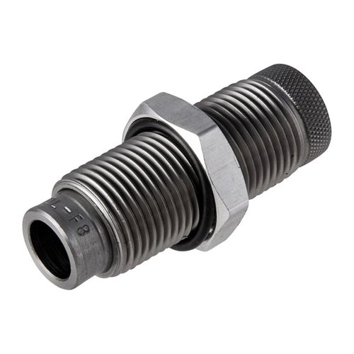 Lee Factory Crimp Die zapewnia mocny zacisk, co poprawia dokładność strzałów, nawet bez rowka crimping. Pasuje do wszystkich pras 7/8