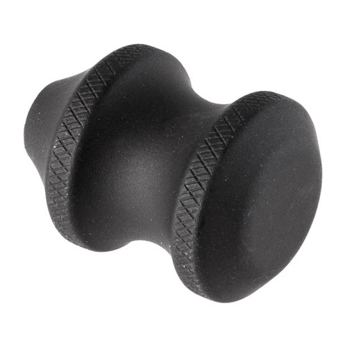 Knob 419 BOLT KNOB, DEFIANCE zapewnia szybką i płynną obsługę dzięki ergonomicznej szczelinie na palec, wykonany z 6061-T6 aluminium, anodowany na czarno.