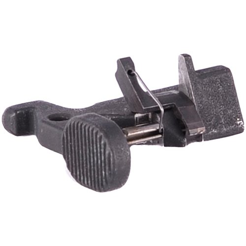 AR-15 Lightning Bolt Release to łatwy w montażu dodatek, który automatycznie zwalnia zamek po włożeniu pełnego magazynka, skracając czas przeładowania.