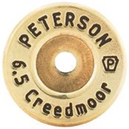 6.5MM Creedmoor Brass od Peterson Cartridge to idealny wybór dla precyzyjnego strzelania na długie dystanse, dostępny w wersji z dużym lub małym gniazdem na spłonkę.