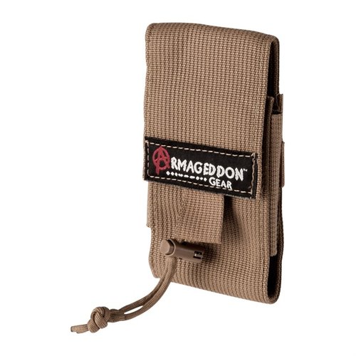 Regulowana kieszeń na magazynki AICS/AW od Armageddon Gear, wykonana z wytrzymałego nylonu Milspec, zapewnia łatwy dostęp i stabilne mocowanie magazynków na PALS.