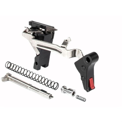 ZEV PRO Flat Face Ultimate Trigger Kit poprawia komfort, przewidywalność i trwałość spustu w Glocku, oferując kompleksowe ulepszenie dla strzelców.