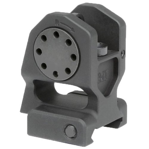 AR-15 Combat Back-Up Rear Sight od Midwest Industries łączy klasyczny obraz A2 z wytrzymałą, lekką konstrukcją, oferując precyzyjne regulacje MOA.