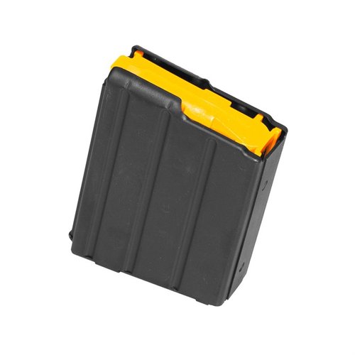 .350 Legend magazynki CMMG do AR-15 zapewniają niezawodne zasilanie, anty-tilt follower, stalowa konstrukcja i dostępność w pojemności 5 lub 10 nabojów.