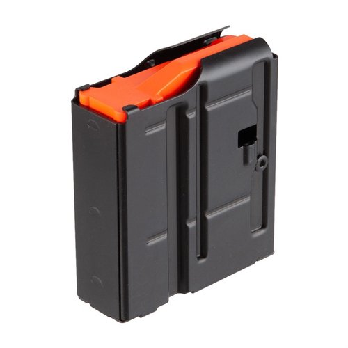 Magazynki D&H Industries do karabinów AR .308 w kal. 6.5 Creedmoor, wykonane ze stali, z czarnym wykończeniem, idealne na strzelania sportowe i myśliwskie.