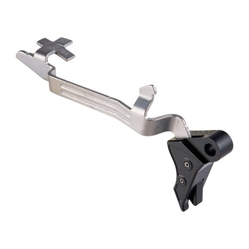 TAC Trigger Gen 5 od Overwatch Precision to precyzyjna, płaska wymiana OEM, zmniejszająca pre-travel o 20% i zapewniająca czysty, wyraźny strzał.