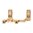 BADGER ORDNANCE 34MM 1.70" 0 MOA MODULAR MOUNT, TAN