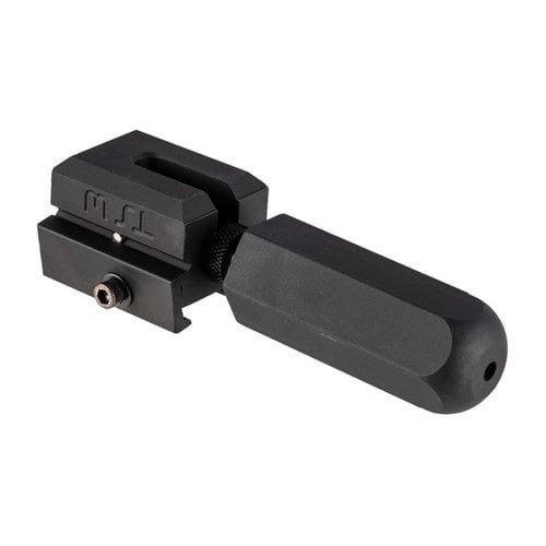 Regulowany monopod The Secret Weapon do precyzyjnego strzelania, łatwy w montażu na szynie Picatinny, z wysokością 4-6 cali, idealny do polowania i strzelania na cel.