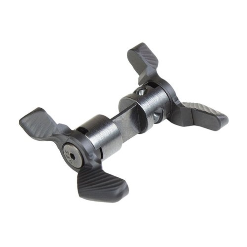 AMBIDEXTROUS MODULAR SAFETY od ODIN WORKS INC. zapewnia lepszą kontrolę nad bronią dzięki konfigurowalnemu projektowi i możliwości ustawienia w 8 pozycjach.