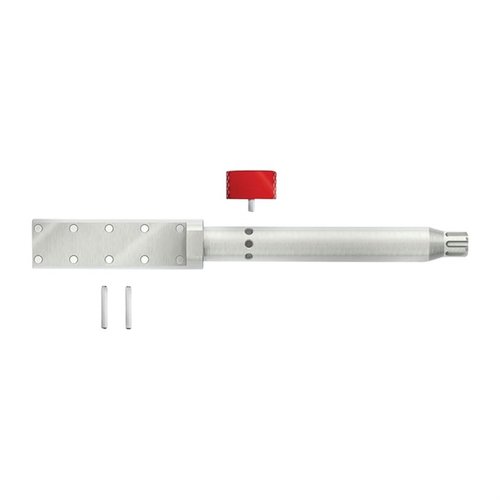 LUG-LOK UPPER VISE BLOCK zapobiega uszkodzeniom górnego receivera podczas montażu lufy, przenosząc obciążenia na lufę i umożliwiając obrót w imadle.