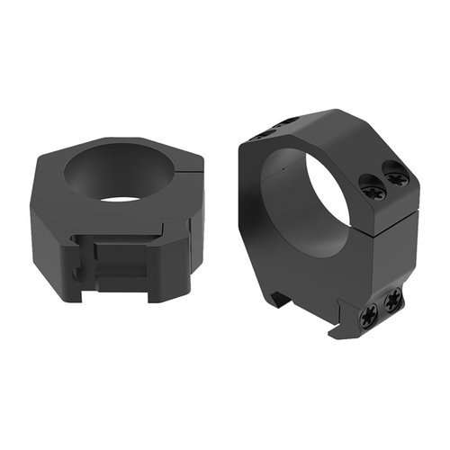 XRT X-RINGS to niezwykle precyzyjne i trwałe mocowania do celowników na szynę Picatinny, wykonane z 7075-T6 aluminium, zapewniające doskonałą stabilność i estetykę.