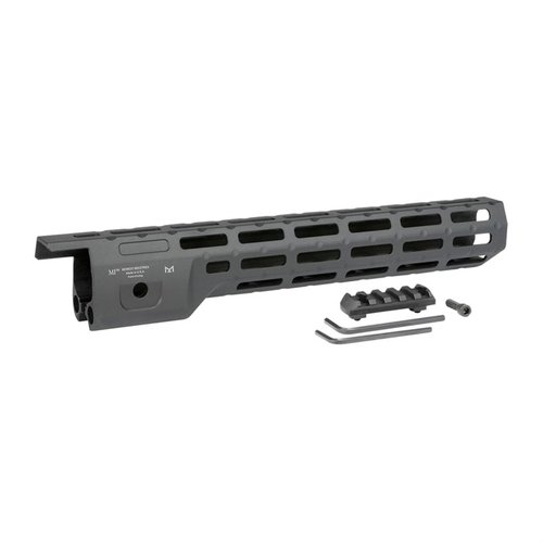 Lekki, smukły handguard M-LOK do Ruger® 10/22 TakeDown® z prawdziwym wolnym pływaniem, 8-calowy lub 13-calowy, z wbudowanymi gniazdami QD i wieczystą gwarancją MI.