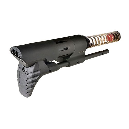 AR-15 PDW Stock Assembly od Strike Industries to ultra kompaktowy system z szybkim rozkładem, wysoką niezawodnością i ergonomicznym kształtem dla maksymalnej kontroli.